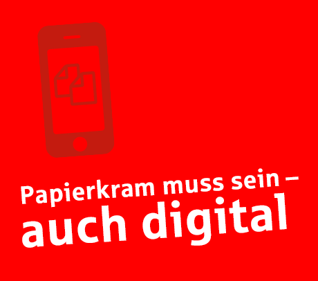 Junge Leute: "Papierkram muss sein - auch digital" - Textbox | Sparkasse Hannover