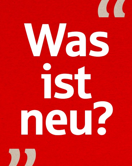 "Was ist neu?" – Textbox | Sparkasse Hannover