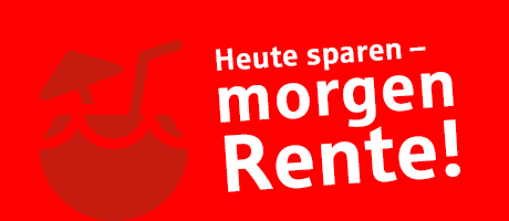 Junge Leute: "Heute sparen – morgen Rente!" – Textbox | Sparkasse Hannover
