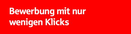 Schriftzug "Bewerbung mit nur wenigen Klicks" | Sparkasse Hannover