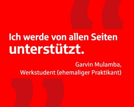 "Ich werde von allen Seiten unterstützt." – Zitat einer  Auszubildenden | Sparkasse Hannover