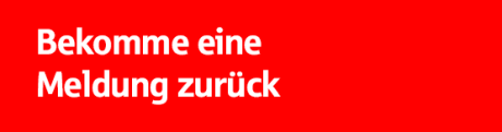 Schriftzug "Bekomme eine Meldung zurück" | Sparkasse Hannover